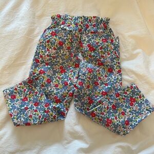 Fabulous heart pocket paper bag waist cotton pants